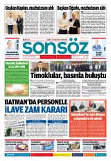 BATMAN SONSÖZ