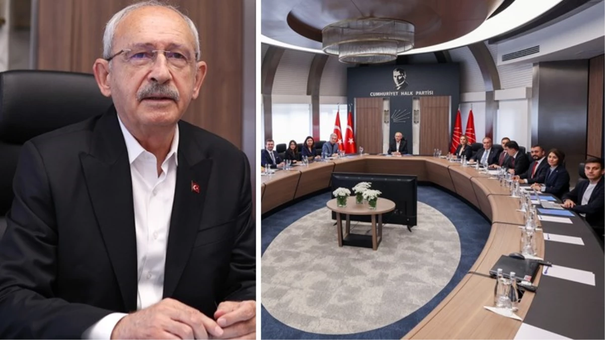 MYK toplantısı sonrası bir basın açıklaması yapan CHP Sözcüsü Faik Öztrak,
