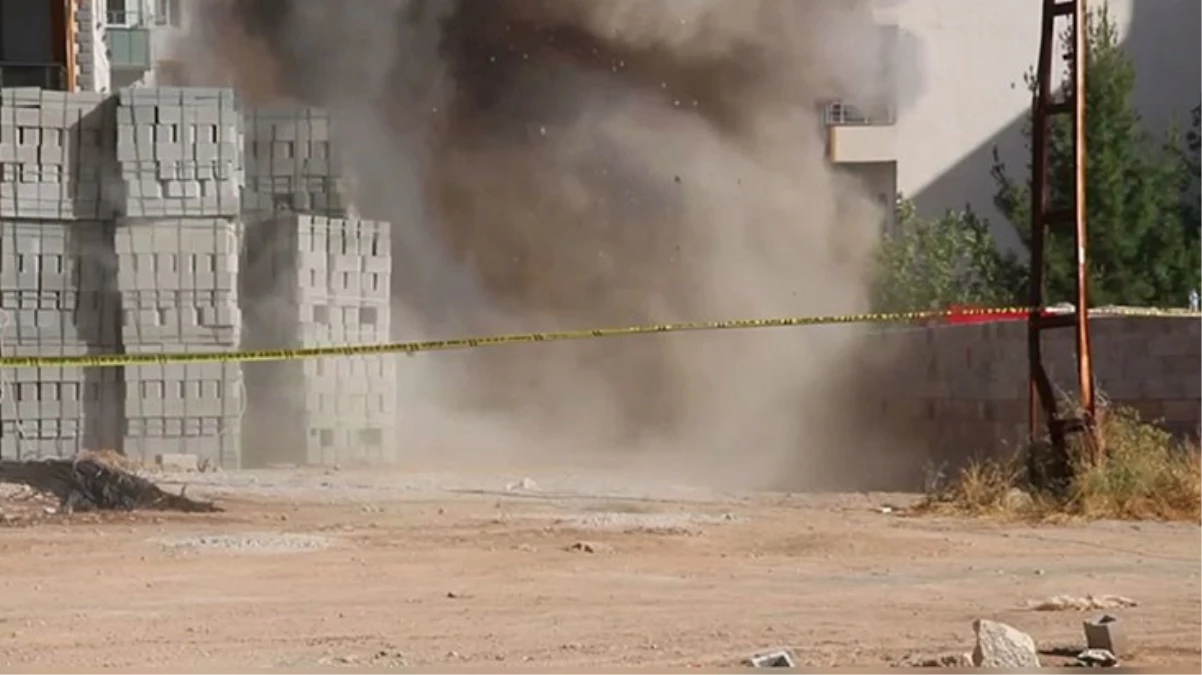 Şanlıurfa’da inşaat alanında patlamamış havan mermisi bulundu