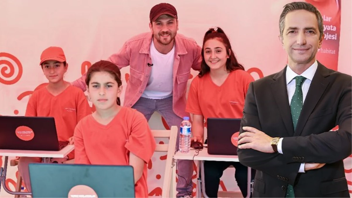 Bu kez de depremzede çocuklar için elini taşın altına soktu! Vodafone Türkiye’den alkışlanacak proje