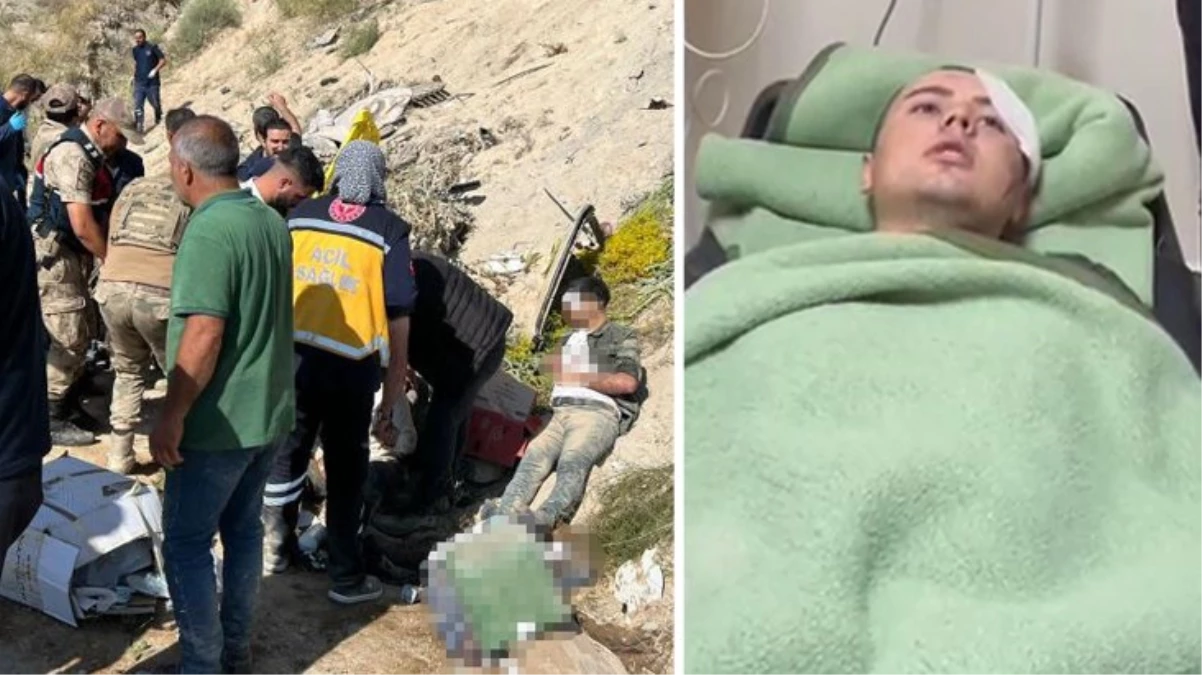 Kars’ta viyadükten uçan otobüsteki yolcu o anları anlattı: Ayağa kalkmamla otobüs yan yattı