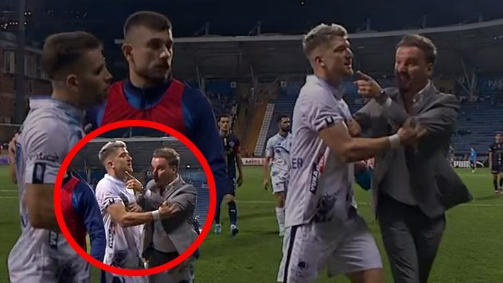 Adana Demirspor karıştı! Kırmızı kartlar sonrası sahaya daldı, oyuncularla tartıştı