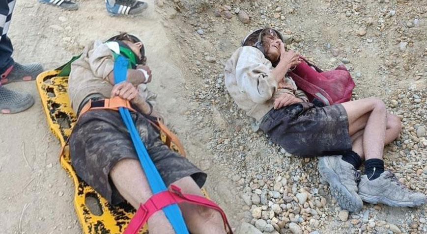 Avcılar fark etti, 3 gün maden sahasında mahsur kaldı! ‘Kedi sesi gibi ince bir ses duyduk’