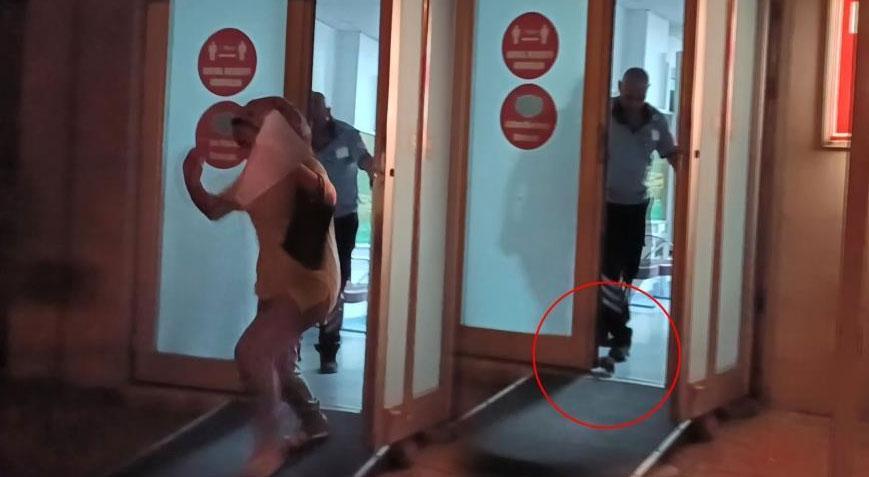 Acil polikliniğinde fare paniği!