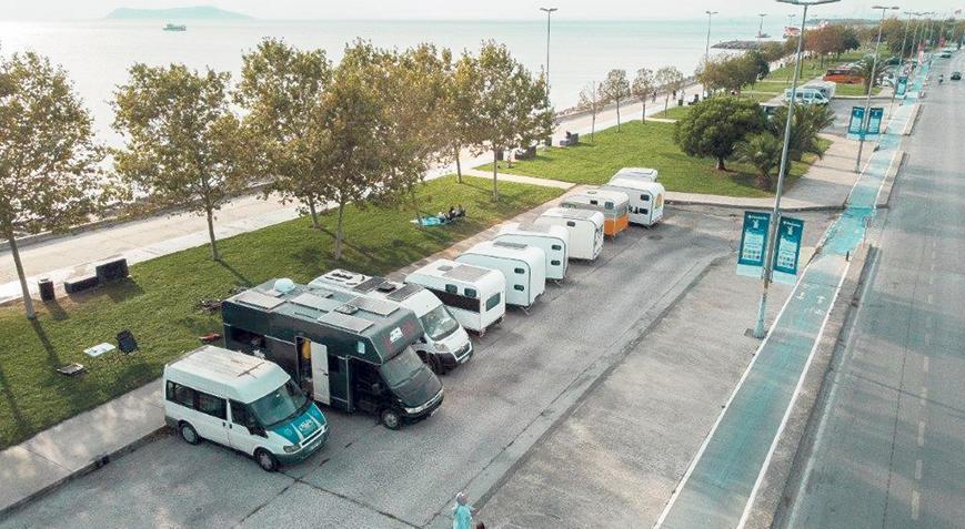 Deniz manzaralı ‘karavankondu’