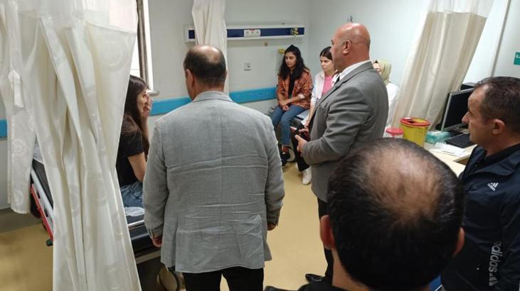 Öğretmenleri taşıyan minibüs kaza yaptı! Yaralılar var