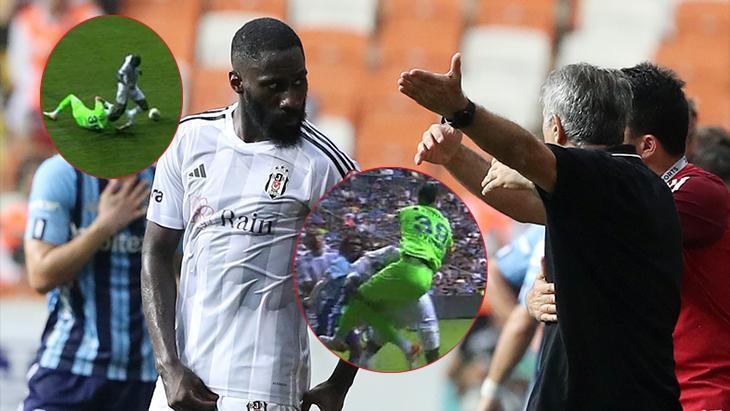 Adana Demirspor-Beşiktaş maçında tartışmalı pozisyonlar! ‘Şenol Güneş ve Necip isyanında haklı’