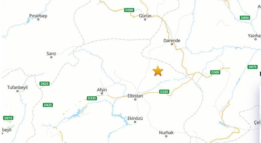 Son dakika… Kahramanmaraş’ta korkutan deprem