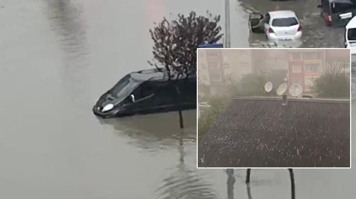 Son dakika… İstanbul’u sağanak ve dolu vurdu! Uyarı üstüne uyarı