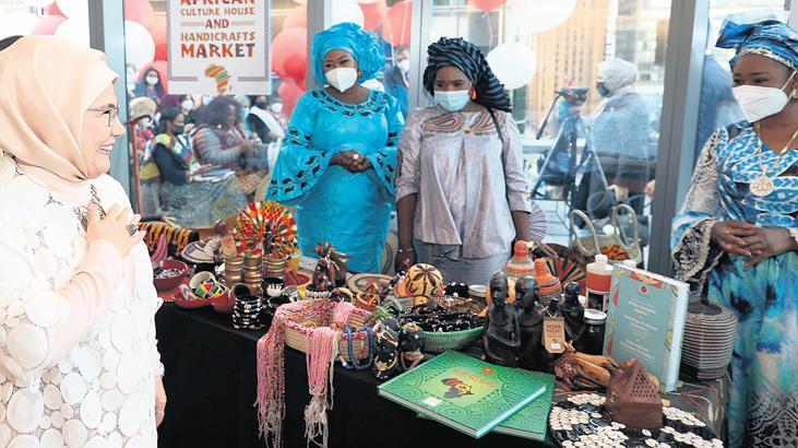 Emine Erdoğan, Afrikalı kadınlara gelir kapısı açtı