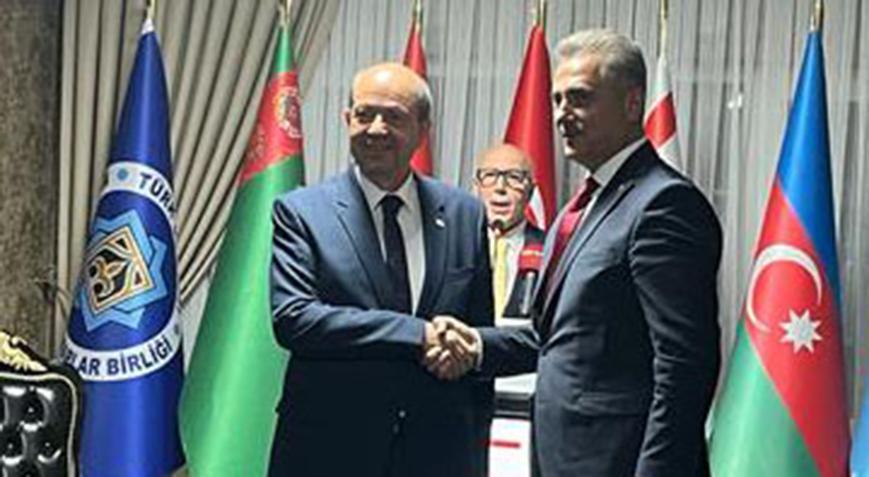 KKTC Cumhurbaşkanı Tatar’dan TDMMB’ye ziyaret