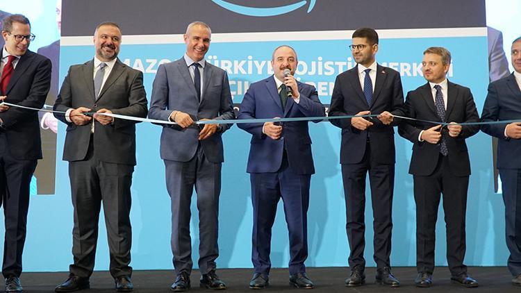 100 milyon dolarlık lojistik merkezi törenle açıldı