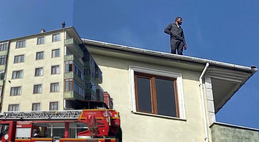 Eşiyle olan problemleri nedeniyle intihara kalkıştı! Emniyet müdürü ikna etti