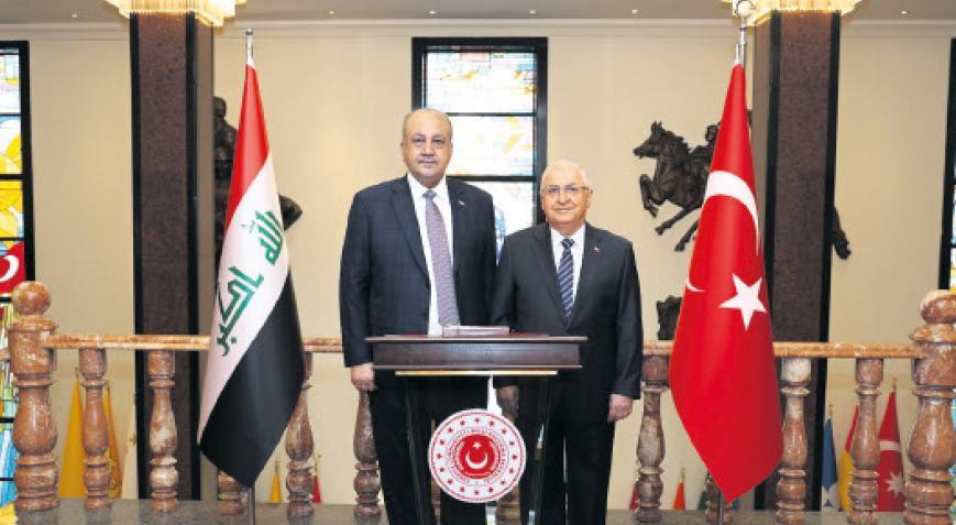 Güler, Iraklı mevkidaşı Abbas ile görüştü