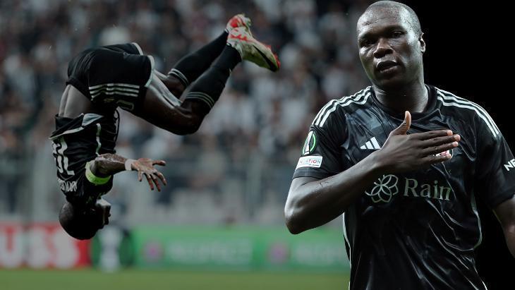 Vincent Aboubakar fırtınası! UEFA Avrupa Konferans Ligi’ne damga vurdu