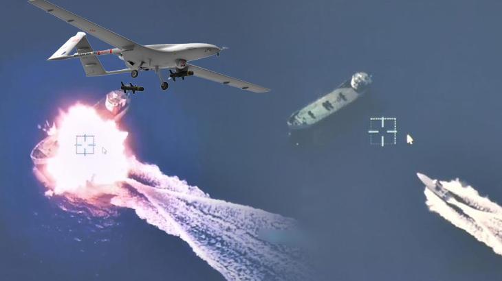 Bayraktar TB-2 tespit etti! Sürü İDA vurdu: Dünyada bir ilk