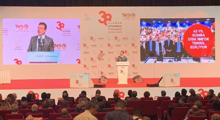 Son dakika! CHP İstanbul İl Kongresi’nde son durum: İmamoğlu kürsüye geldi, Kılıçdaroğlu sloganları başladı
