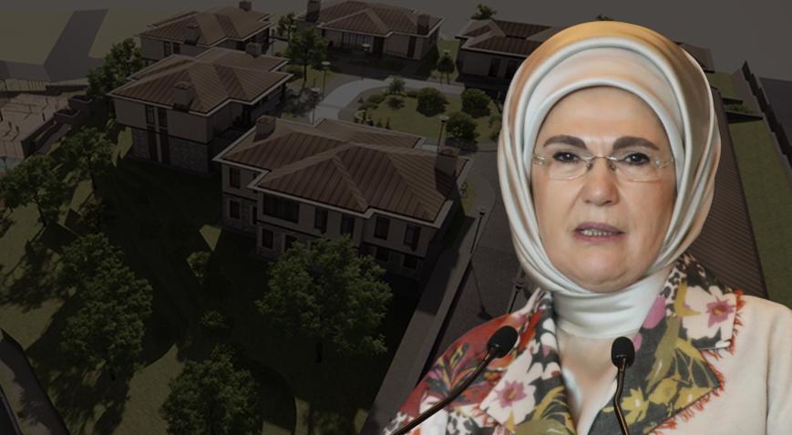Emine Erdoğan: Çocuk evleri sitelerimizin hayırlı olmasını diliyorum