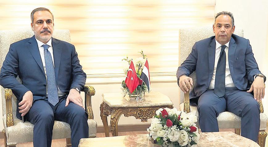 Önce yardım uçağı sonra Bakan Fidan