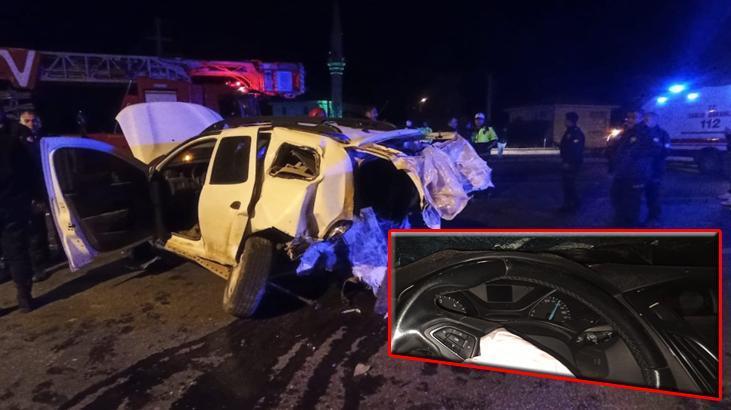 Hız göstergesi takılı kaldı! Feci kazada cipin sürücüsü hayatını kaybetti