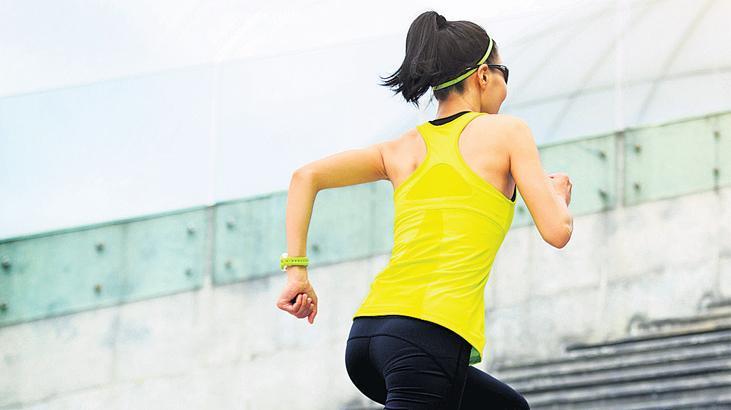 ‘Güçlü kaslar için merdiven çıkın’