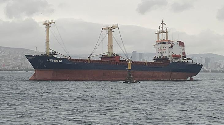 Maltepe açıklarında kuru yük gemisi karaya oturdu
