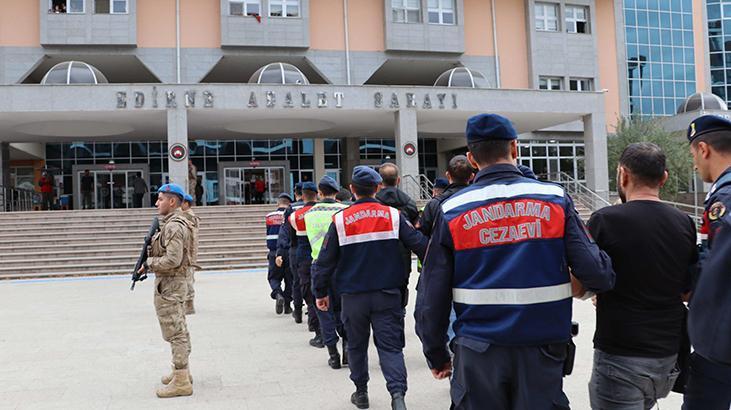 9 kişi Yunanistan’a kaçmak isterken yakalandı