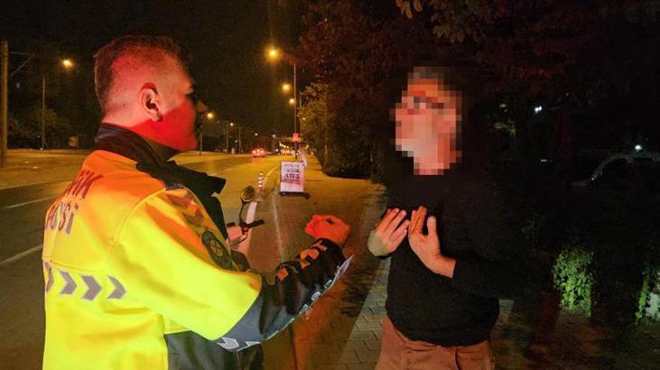 Alkollü yakalandı, ehliyetine 38 yıl el konuldu