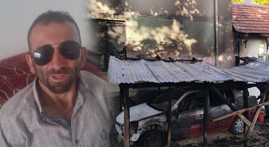 İmamın otomobilini ateşe verdi! Cami ve lojman da zarar gördü