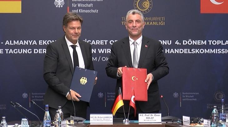 Almanya ile 50 milyar dolarlık ticaret hedefi