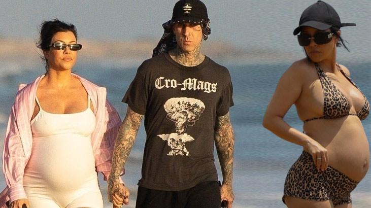 Kardashian’lara yeni bebek! Kourtney dördüncü kez anne oldu