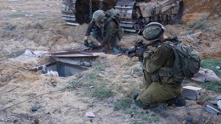 İsrail ordusu Hamas ile 10 saat süren çatışmaların görüntüsünü yayınladı