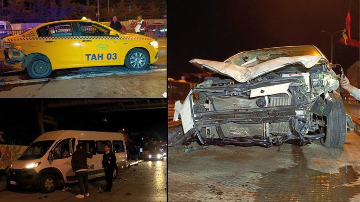 Avcılar’da alkollü sürücü kazaya sebep oldu: 4 yaralı