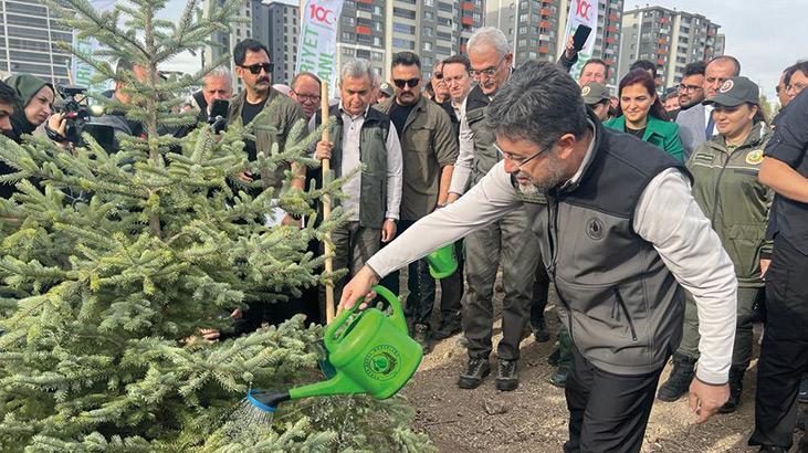 Bakan Yumaklı 81 ilde Cumhuriyet Ormanları kuruyoruz