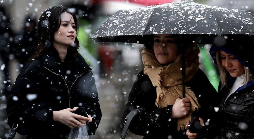 Meteoroloji yeni haritayı paylaşıp saat verdi! Kar, sağanak, fırtına, yağmur