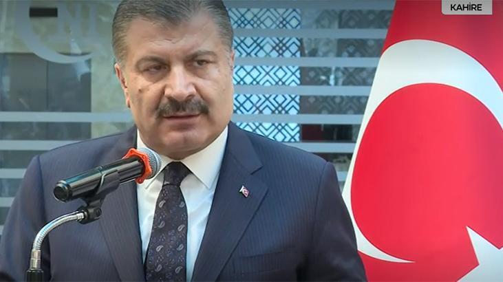 Bakan Koca’dan Gazze için Mısır’da