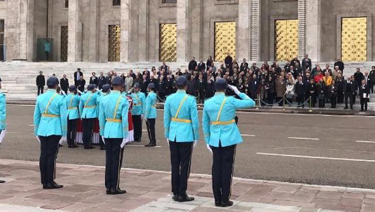 Eski Devlet Bakanı Güneş Müftüoğlu için tören