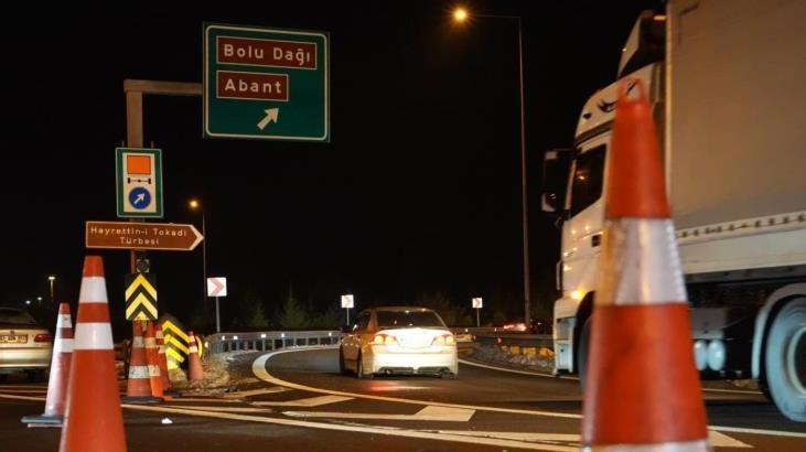 Bolu Dağı Tüneli’nin İstanbul yönü ulaşıma açıldı