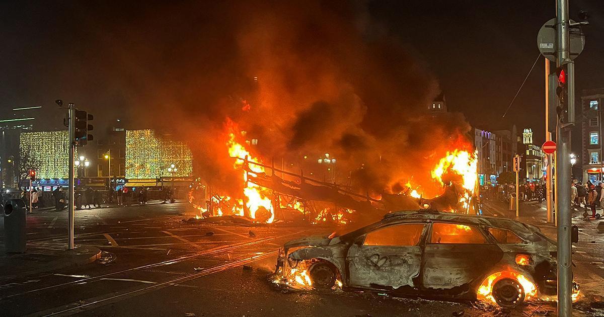 Dublin savaş alanına döndü, İrlanda şoka sürüklendi!