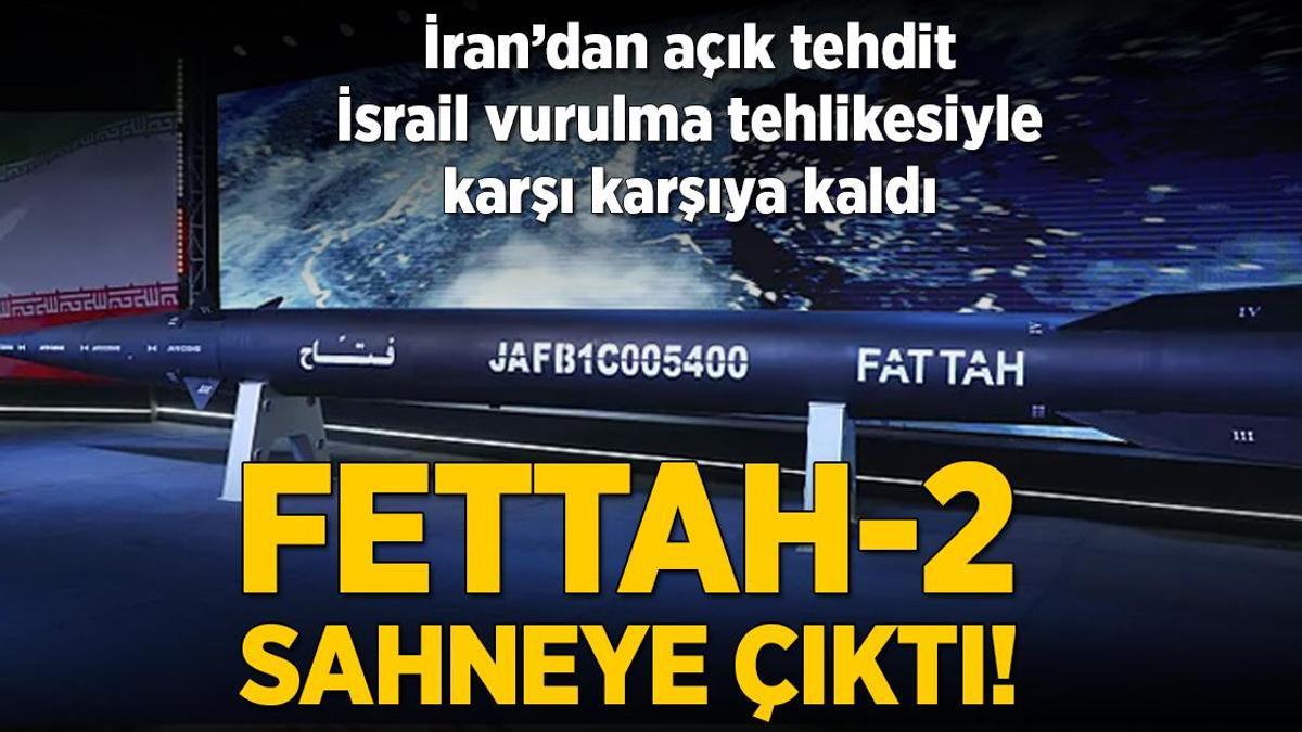 Fettah-2 sahneye çıktı! İsrail’i vurabilir, sesten 15 kat daha hızlı