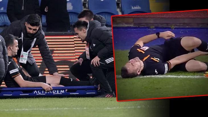 Başakşehir-Pendikspor maçında yardımcı hakem sakatlandı! Hastaneye kaldırıldı