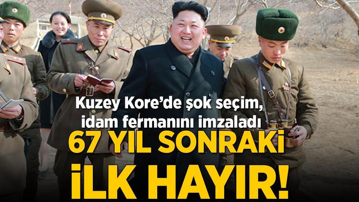 67 yıl sonra ilk hayır! Devlet medyası açıkladı, Kim’i şoke eden karar