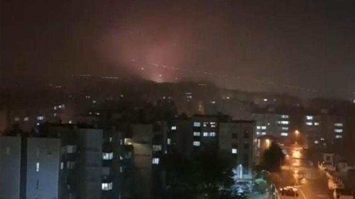 Trafo bomba gibi patladı! Büyük panik yaşandı