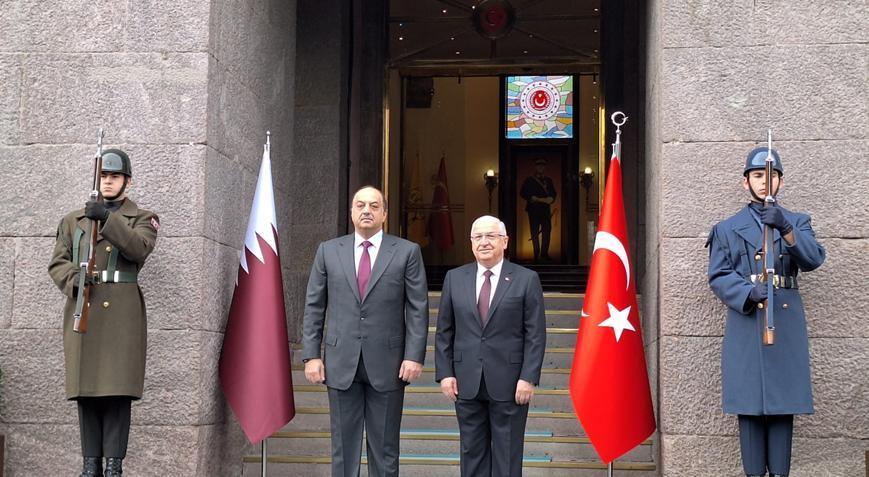 Bakan Güler, Katar Savunma Bakanı ile görüştü