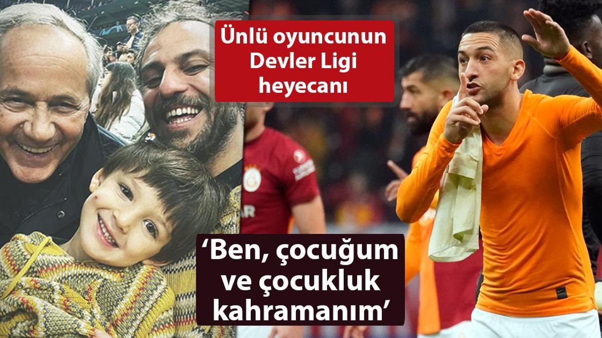 ‘Ben, çocuğum ve çocukluk kahramanım!’