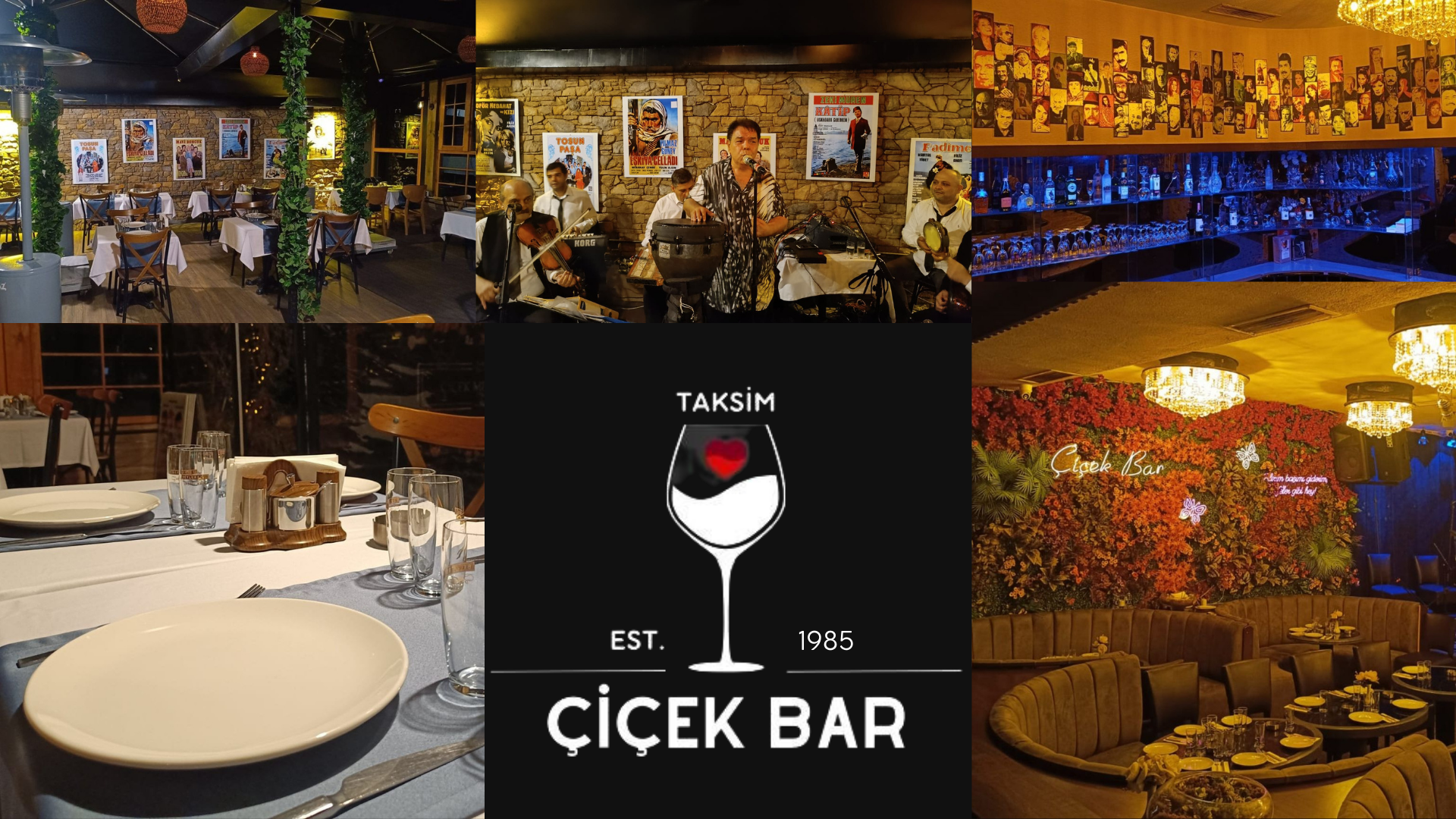 Taksim Çiçek Bar’da Muhteşem Geceler