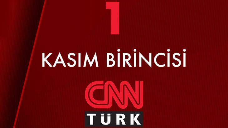 Türkiye, kasım ayında da CNN Türk izledi