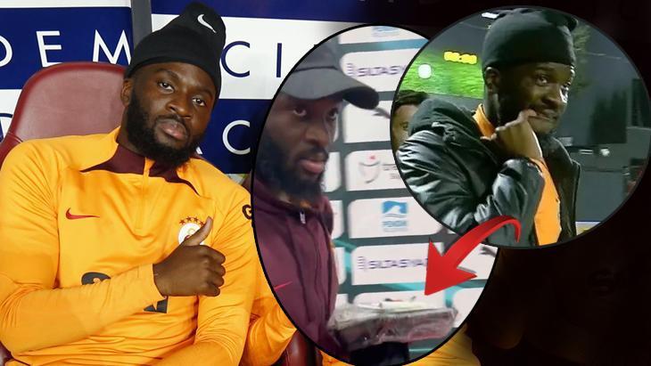 Galatasaray’da Ndombele yemek paketi ile stattan ayrıldı!