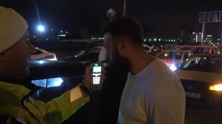 Alkollü yakalandı, pavyona gidemediği için üzüldü