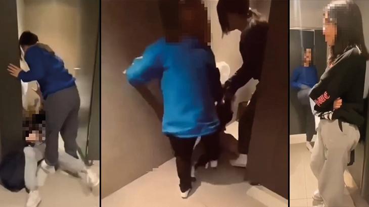 Gezmeye çağırdıkları arkaşlarını darp ettiler! O anları anbean kaydettiler